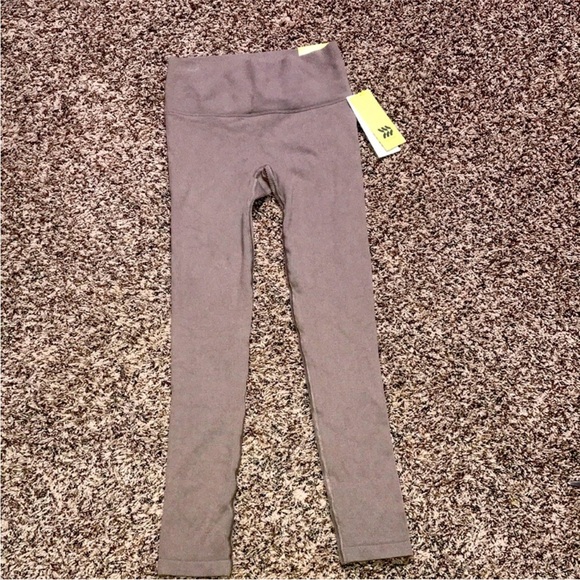 all in motion Pants - All In Motion 🐠 High Rise Ribbed Seamless Brown Leggings Size XS | NWT!